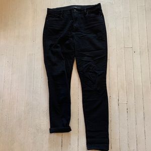 Old Navy black curvy tall jeans